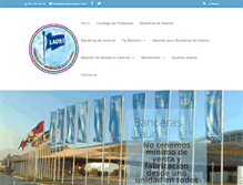 Tablet Screenshot of banderaslauri.net